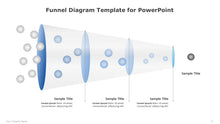 Load image into Gallery viewer, Funnel Diagram Template for PowerPoint-16
