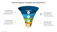 Load image into Gallery viewer, Funnel Diagram Multicolor Template for PowerPoint-01
