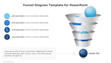 Load image into Gallery viewer, Funnel Diagram Template for PowerPoint-20
