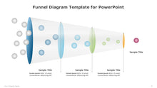 Load image into Gallery viewer, Funnel Diagram Multicolor Template for PowerPoint-06
