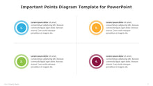 Load image into Gallery viewer, Important Points Multicolor Diagram Template for PowerPoint-02
