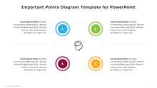 Load image into Gallery viewer, Important Points Multicolor Diagram Template for PowerPoint-03
