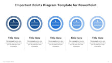 Load image into Gallery viewer, Important Points Blue Diagram Template for PowerPoint-05
