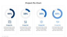 Load image into Gallery viewer, Project Pie Chart PPT Template
