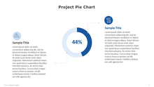 Load image into Gallery viewer, Project Pie Chart PPT Template
