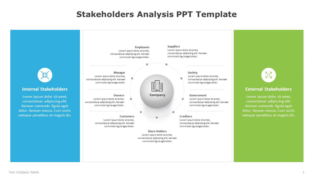 Stakeholder Analysis Template for PowerPoint