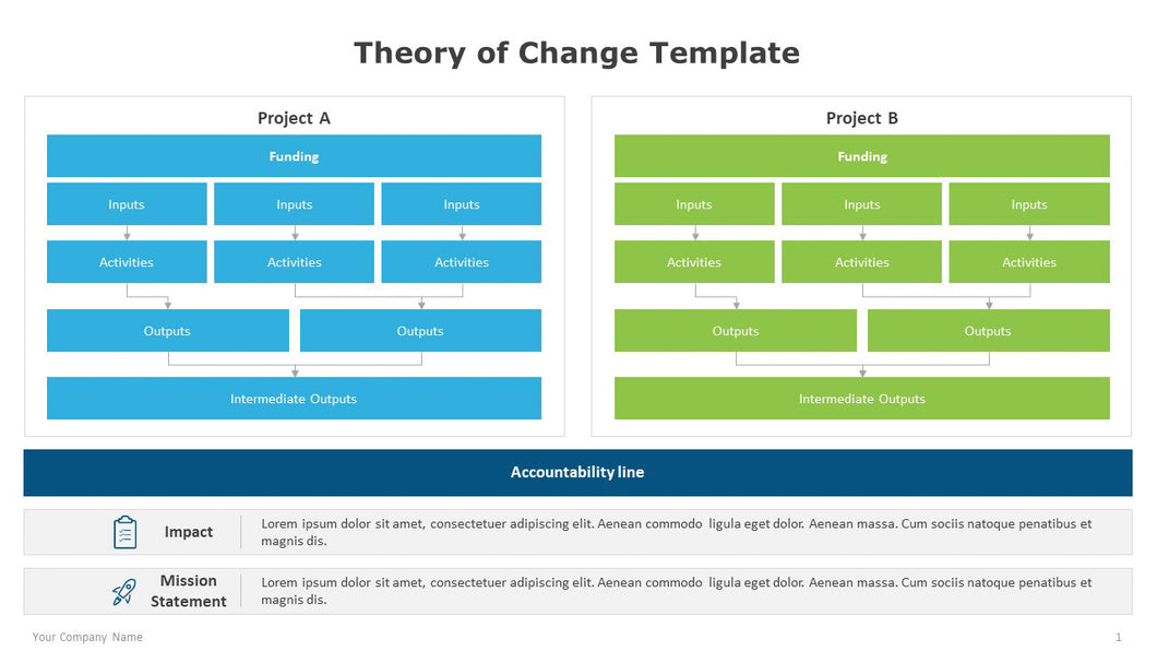 Theory of Change Multicolor Template for PowerPoint-01