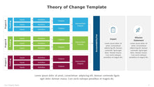 Load image into Gallery viewer, Theory of Change Multicolor Template for PowerPoint-03
